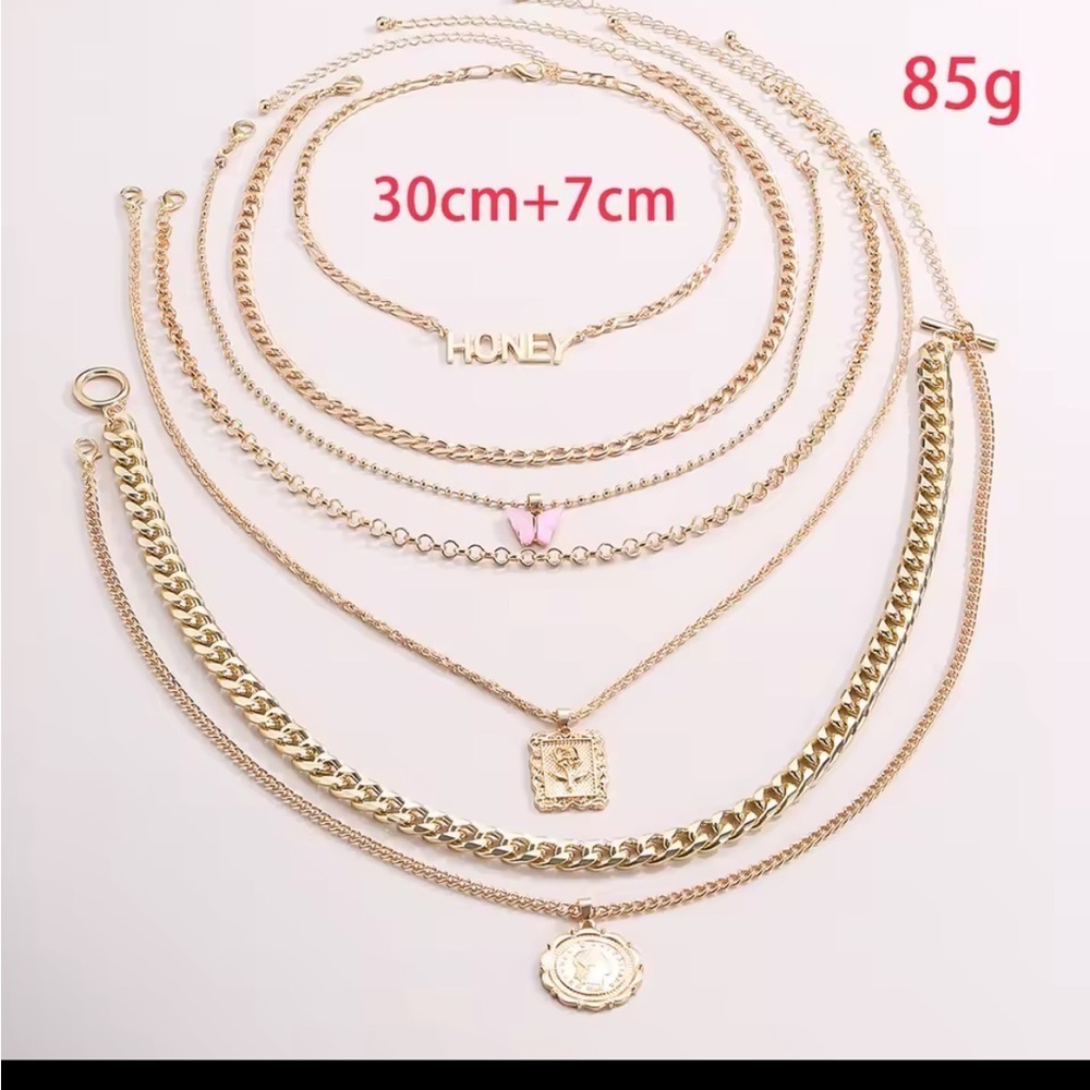 Gold Layered Necklace Set
00001 - Picture 6 of 6